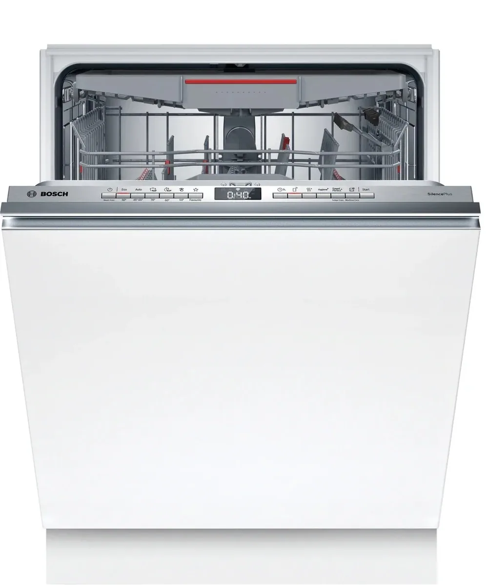 Vollintegrierbarer Geschirrspüler Bosch SMV4ECX32E Serie 4 mit 14 Maßgedecken und 42 dB (A) – Bild 1 von 10