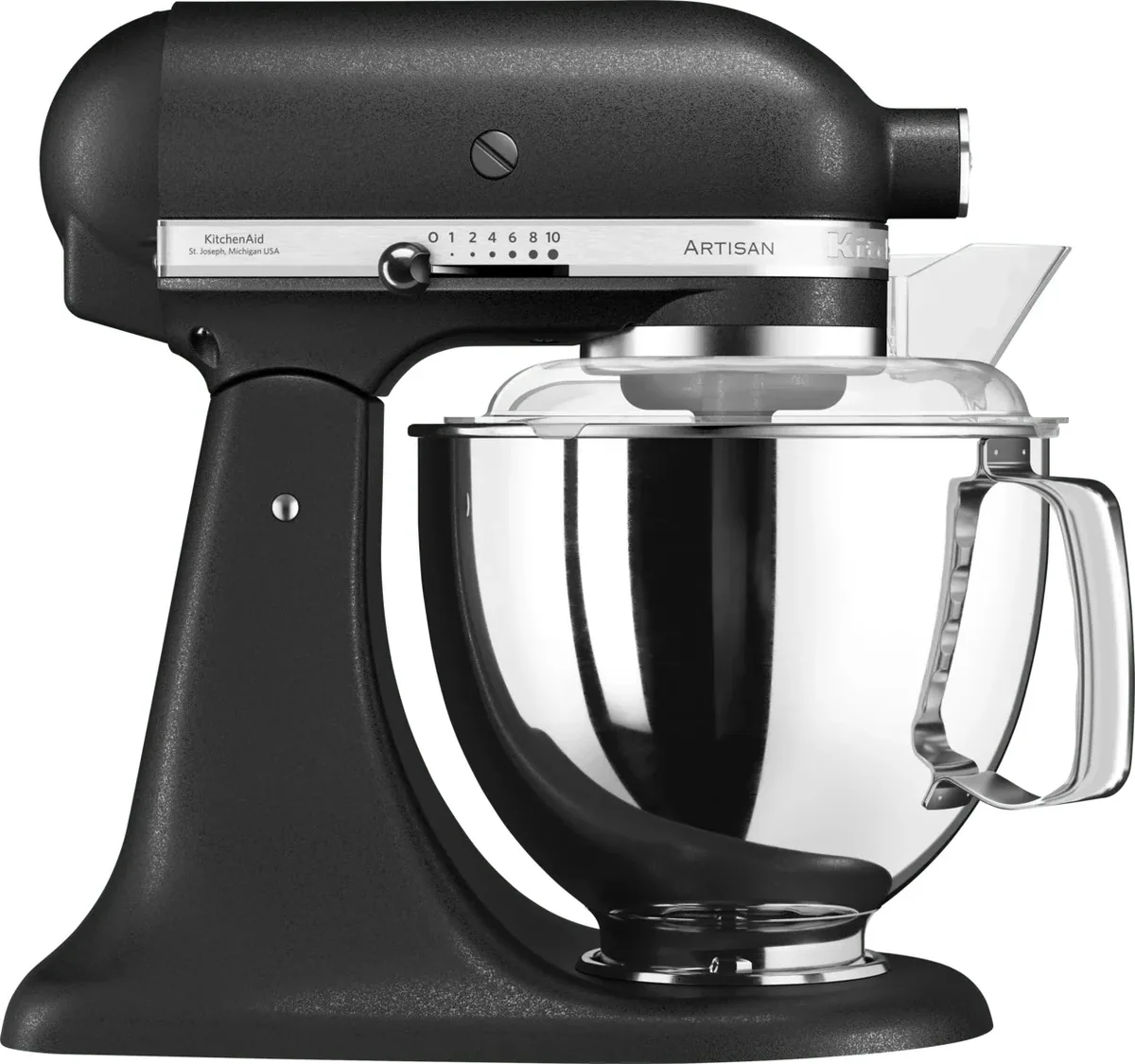 Küchenmaschine KitchenAid 5KSM175PSEBK Artisan mit 4,8 l Rührschüssel und 10 Geschwindigkeitsstufen – Bild 1 von 9