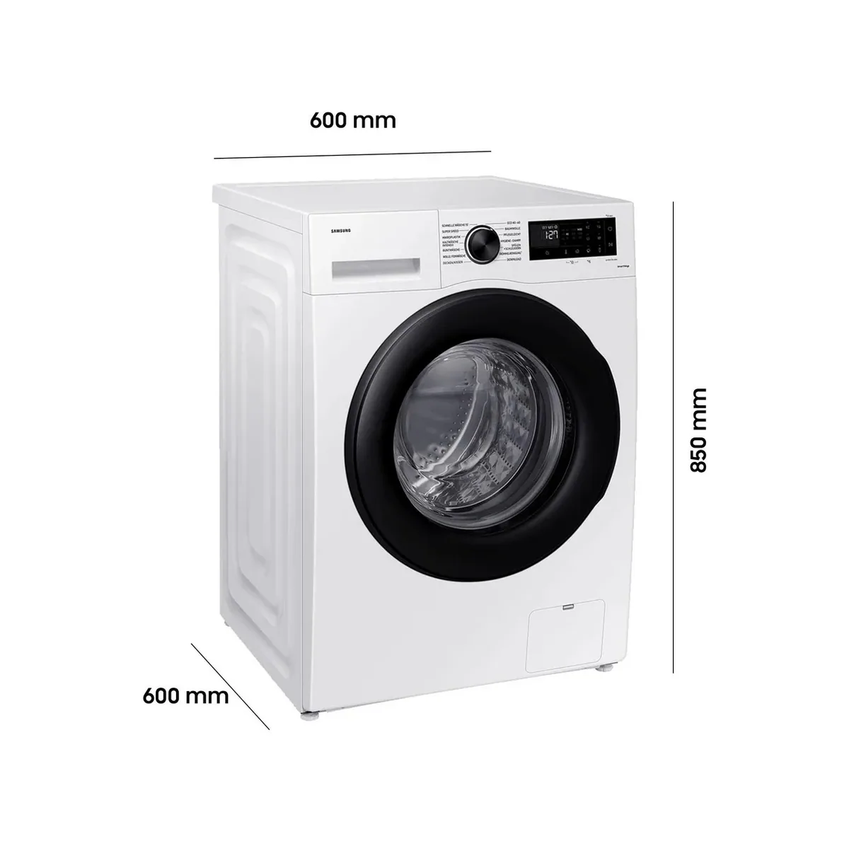 Waschmaschine Samsung WW1EDG5B25AEEG mit 11 kg Füllmenge und 60 cm Tiefe
