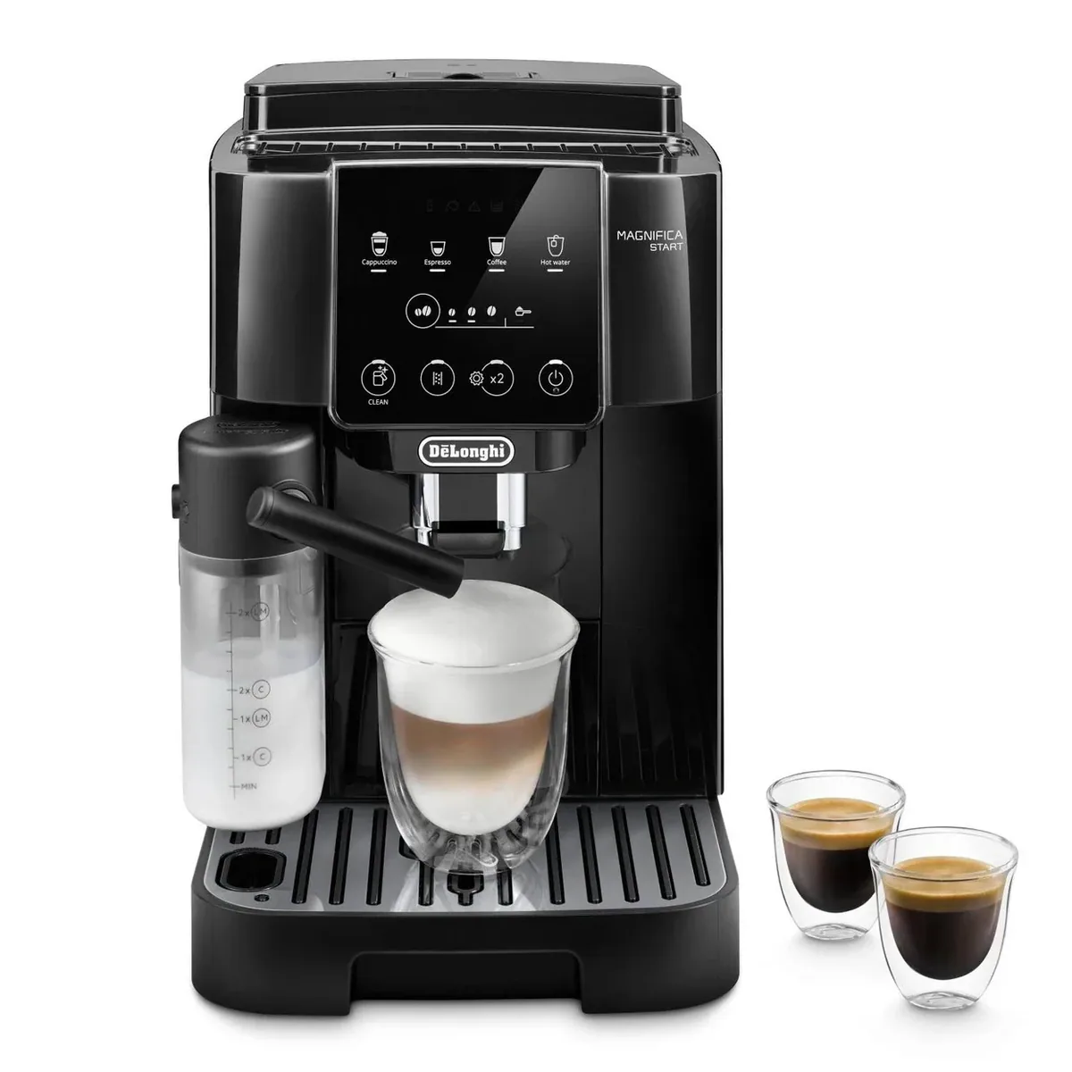 Kaffeevollautomat De'Longhi Magnifica Start Milk ECAM220.60.B mit LatteCrema Hot und 13 Mahlgraden – Bild 1 von 9