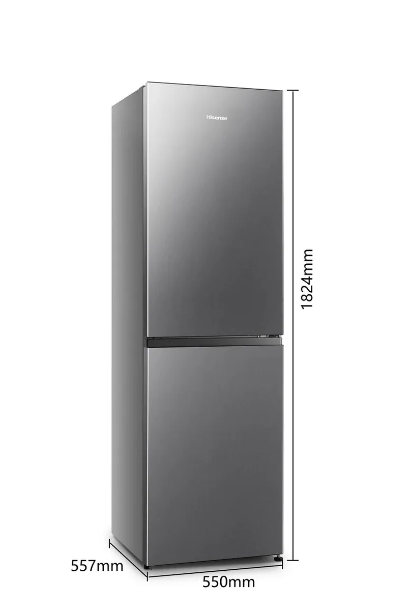 Kühlgefrierkombination Hisense RB327N4ADD mit 256 l Gesamtinhalt und Total No Frost