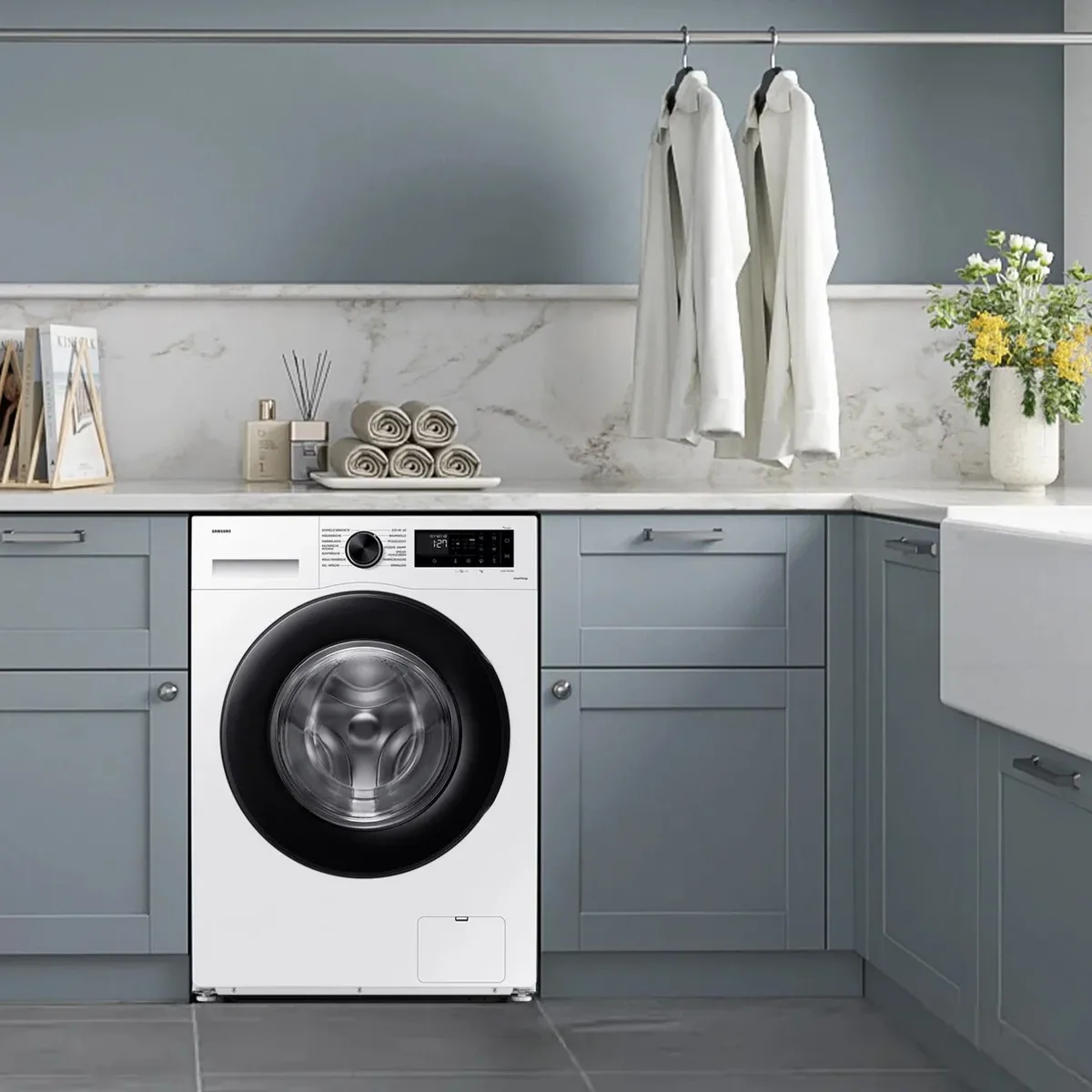 Waschmaschine Samsung WW9BCGC04AAEEG mit 9 kg Füllmenge und 1400 U/min