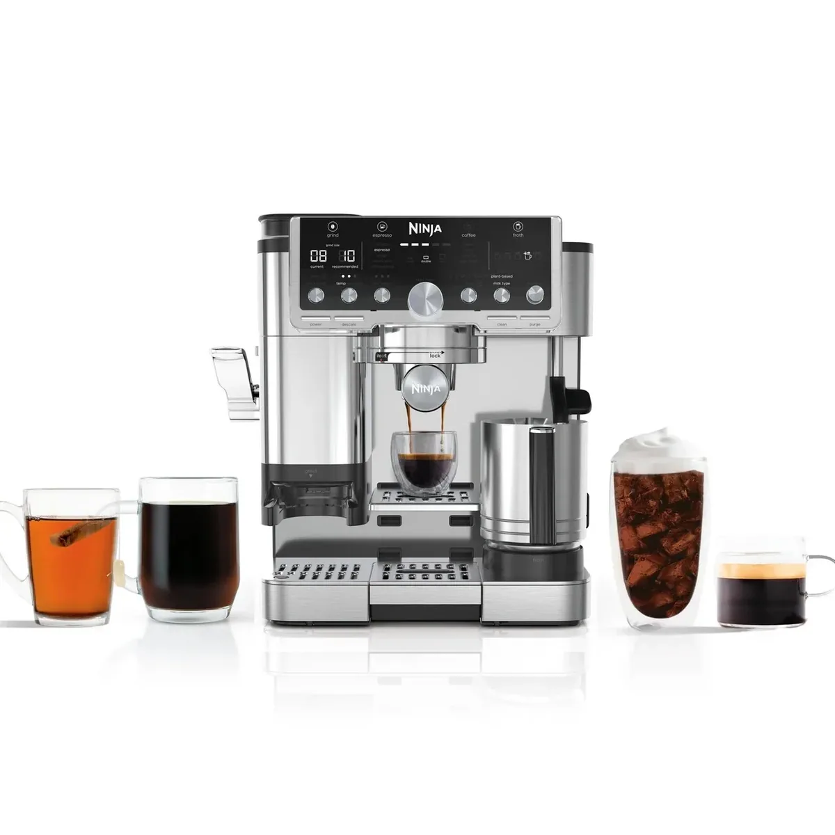 Siebträgermaschine Ninja Luxe Café Pro ES701EU mit 25 Mahlgraden und 2 l Wassertank – Bild 1 von 10