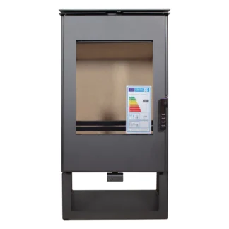 Verso Ina Kaminofen 7,5 kW - Holzofen aus Stahl Ø 150 mm