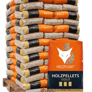 HEIZFUXX Gold HD-Qualität ENplus A1 Holzpellets Nadelholz - 975 kg Palette (65 x 15 kg)