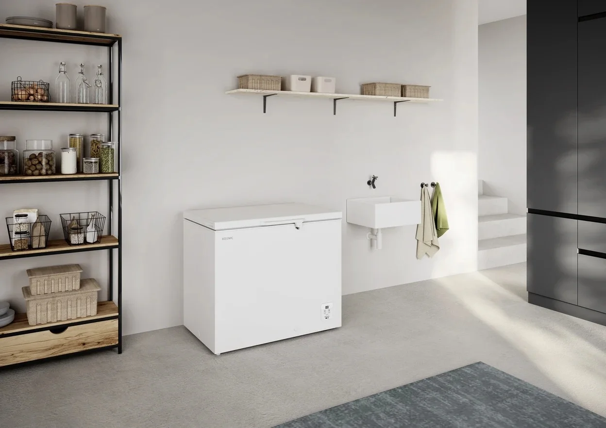 Gefriertruhe KOENIC KFZ 131 A W mit 217 l Nutzinhalt und Inverter-Kompressor
