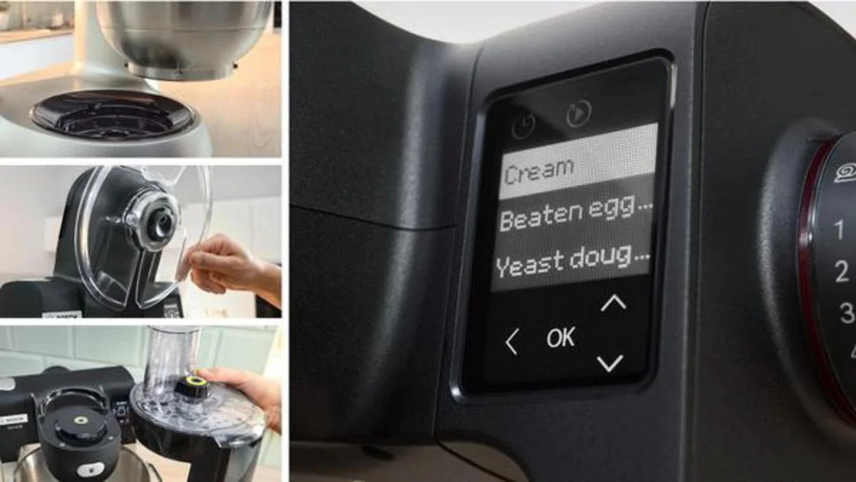 Küchenmaschine Bosch MUMS6ZS13D mit 5,5 l Edelstahlschüssel und 1600 Watt