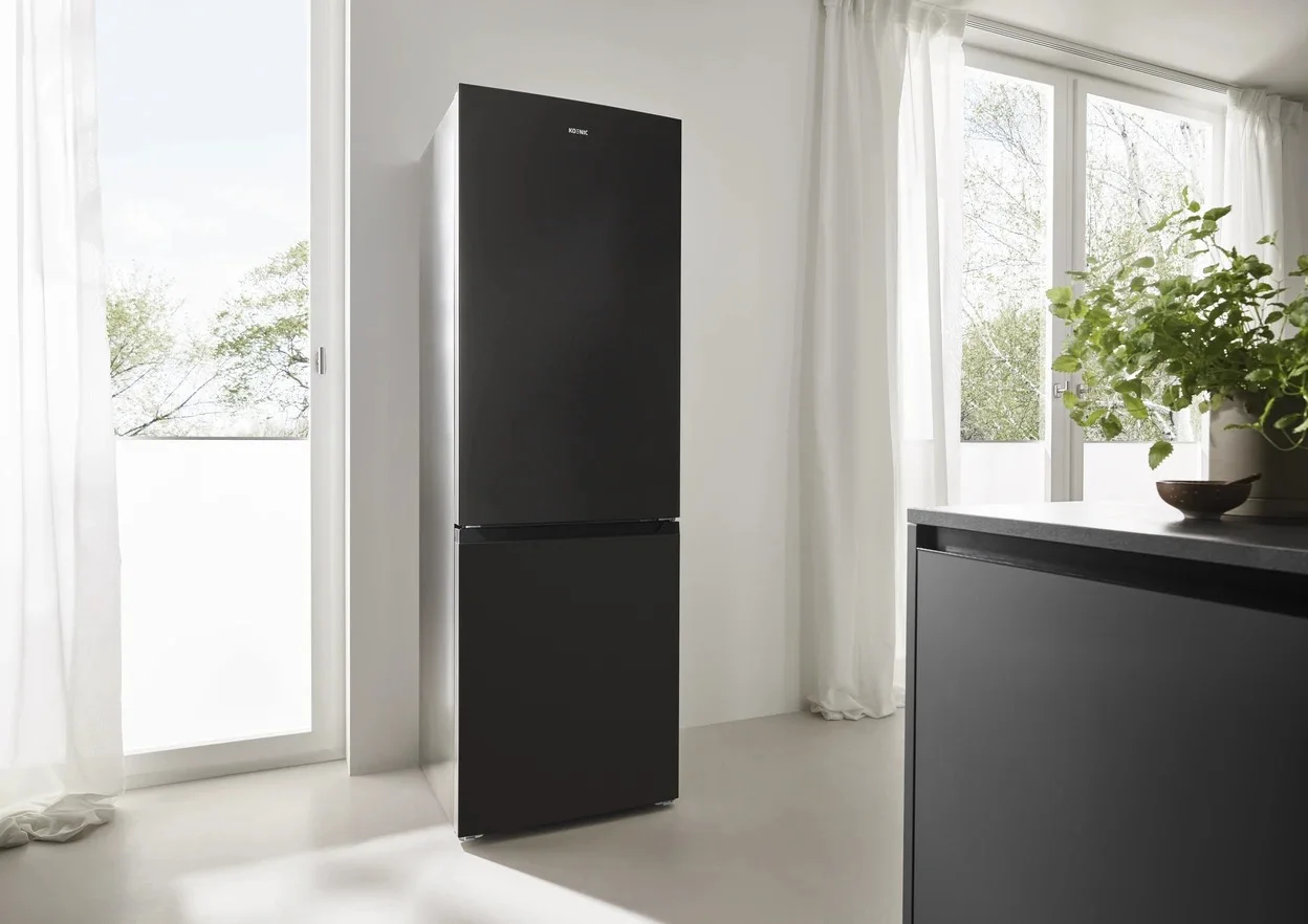 Kühlgefrierkombination KOENIC KFK 631-1 C IN mit 315 l Gesamtinhalt und 185,5 cm Höhe
