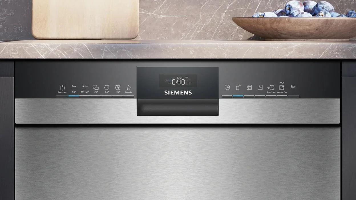 Unterbau-Geschirrspüler Siemens SN43ES04TE iQ300 mit 13 Maßgedecken und 44 dB(A)