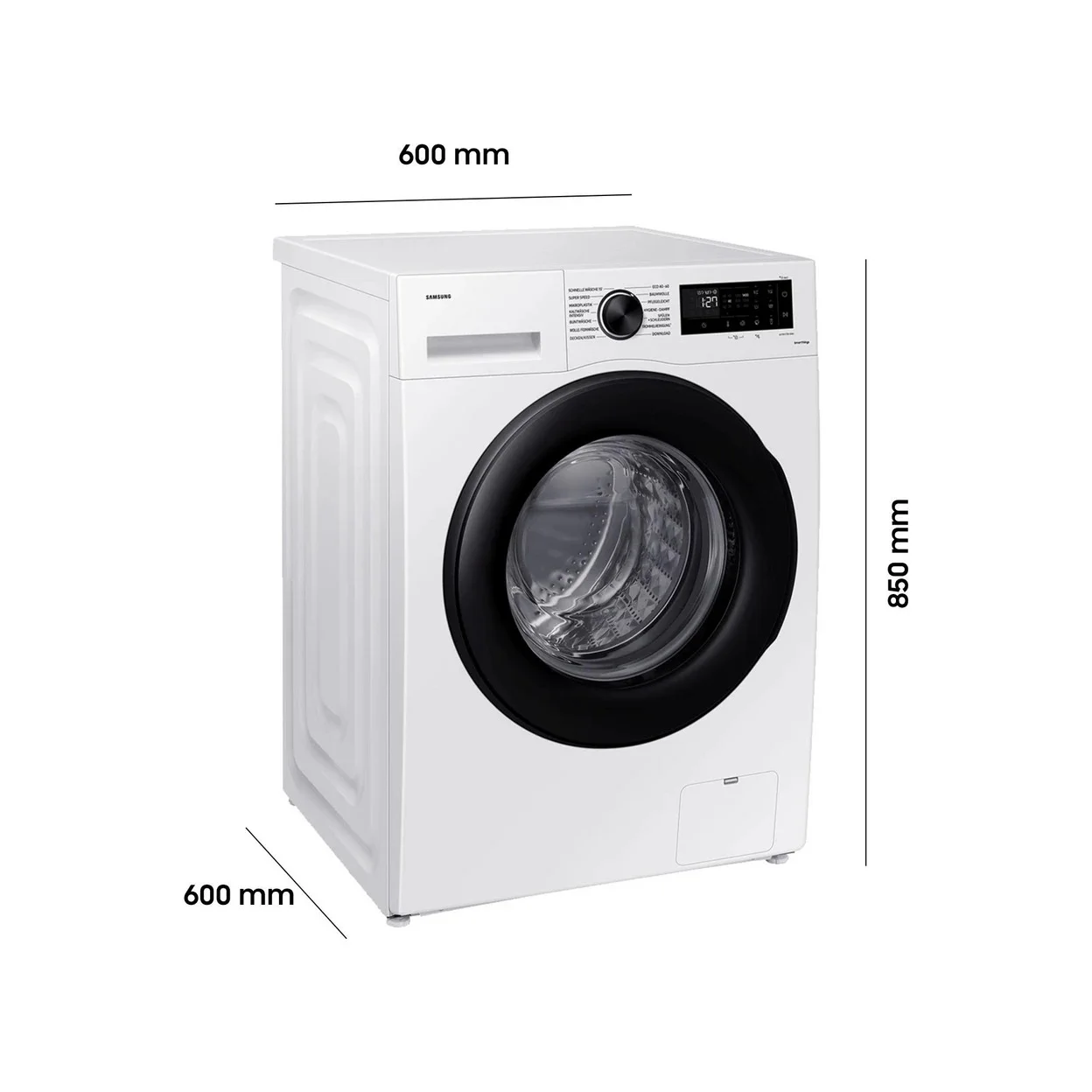 Waschmaschine Samsung WW1EDG5B25AEEG mit 11 kg Füllmenge und 60 cm Tiefe