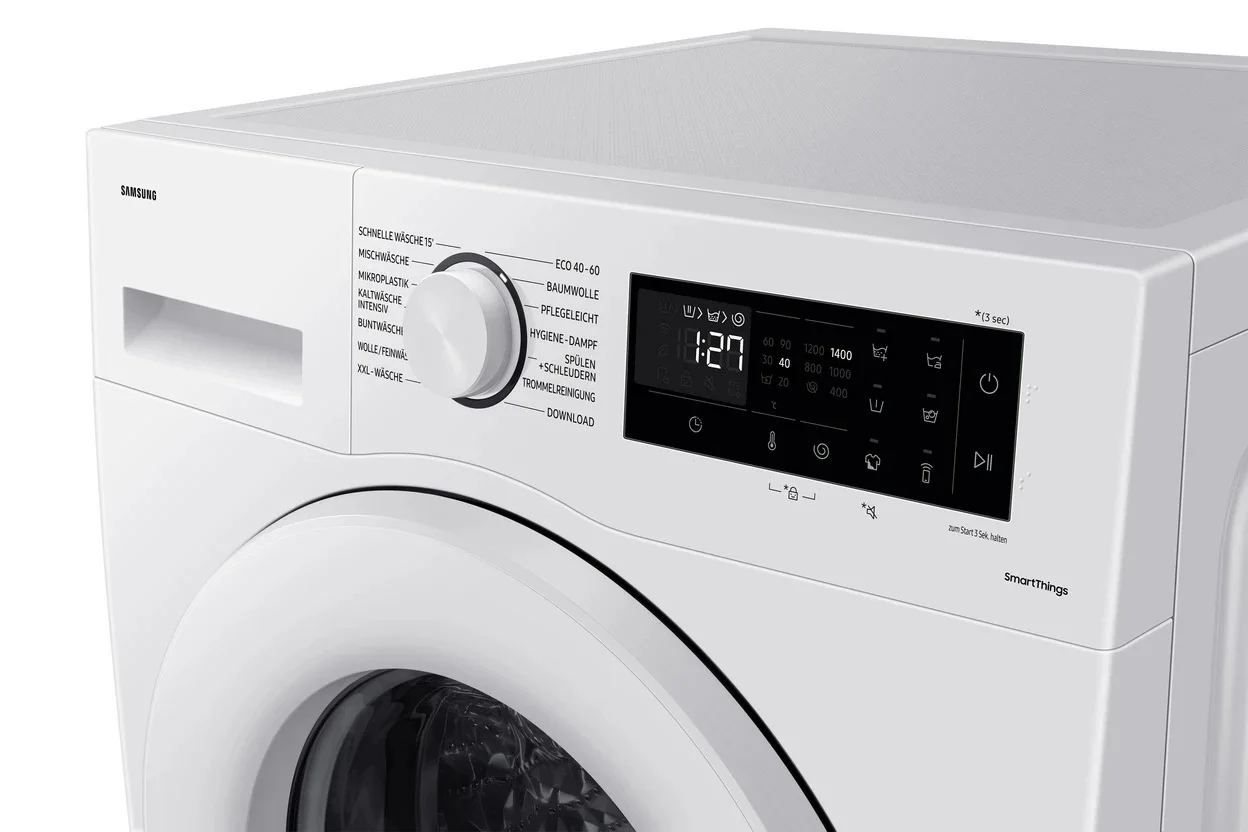 Waschmaschine Samsung WW80CGC04ATEEG mit 8 kg Füllmenge und Pflegetrommel Diamond