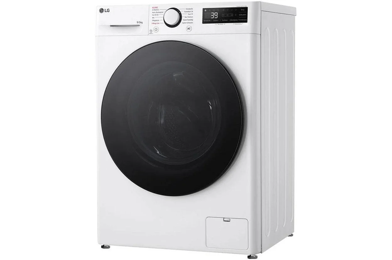 Waschtrockner LG V5WD95SLIM mit 9 kg/5 kg Füllmenge und 53,5 cm Tiefe