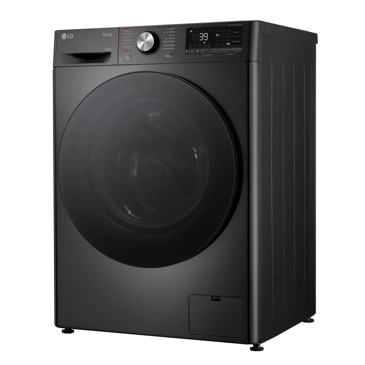 Waschtrockner LG W4WR7096YB mit 9 kg Waschladung und 1360 U/min Schleuderdrehzahl