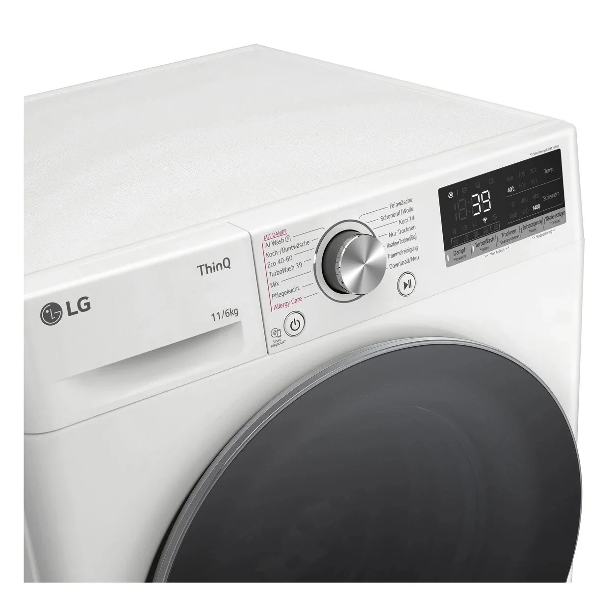 Waschtrockner LG W4WR70E61 mit 11 kg Waschkapazität und 6 kg Trockenkapazität
